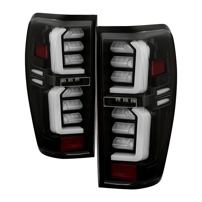 Spyder LED Tail Lights, Clear Lens and Black Housing