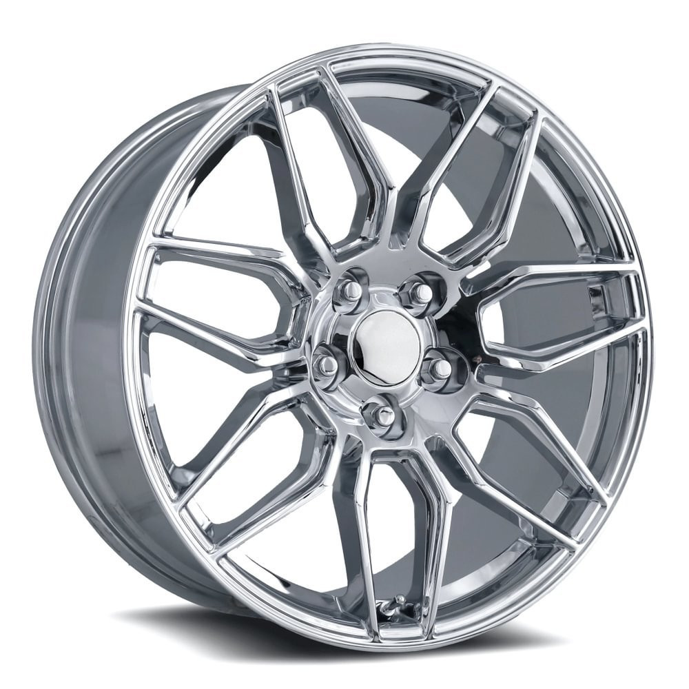 Fast Forward Chrome Edition ホイール FR 401F C8 Z06 Replica Rear Wheel, Chrome, 20x11