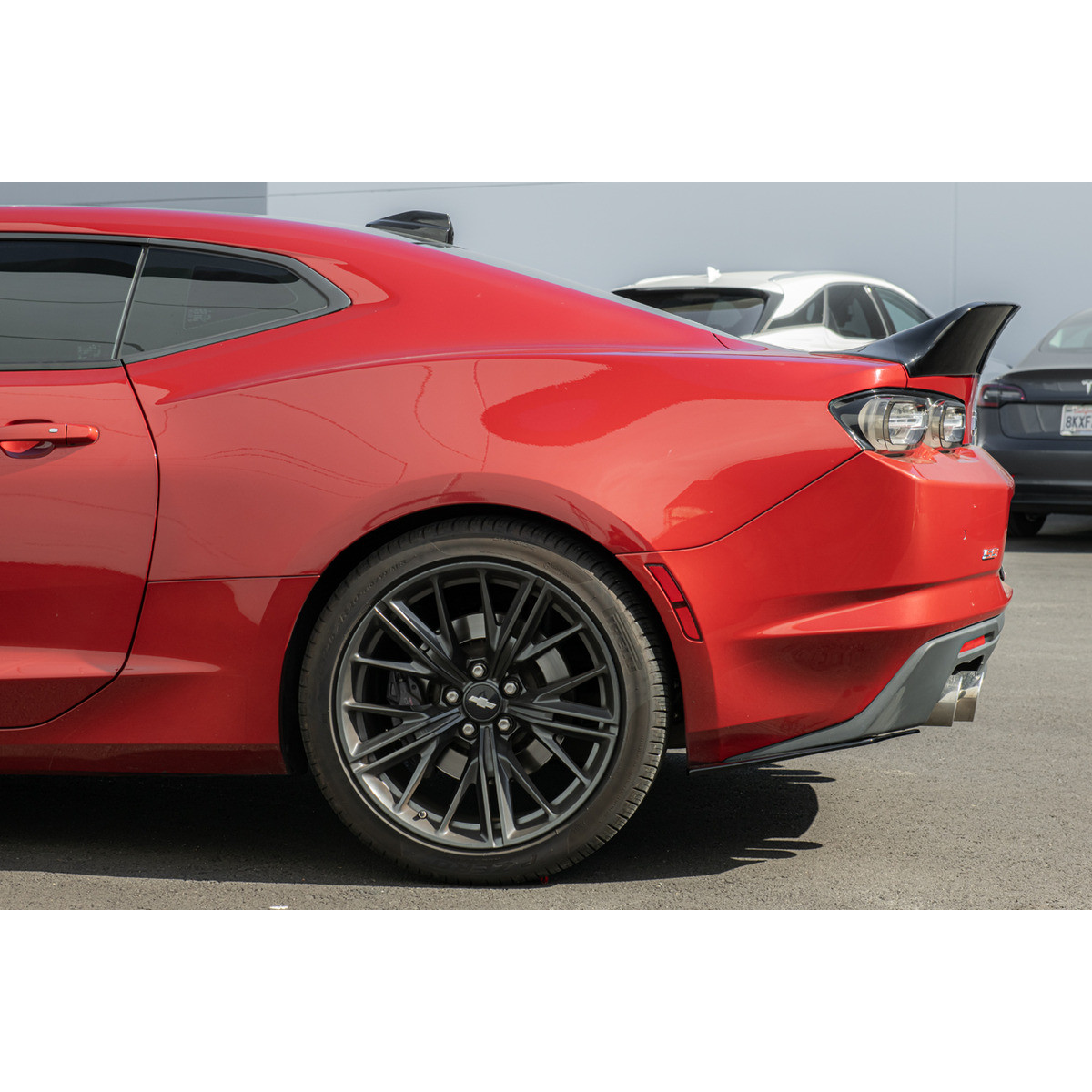 Hyper Wings Gloss Black Rear Trunk Spoiler – Chevy Camaro 2016–2024 – ABS Plastic, Self-Adhesive