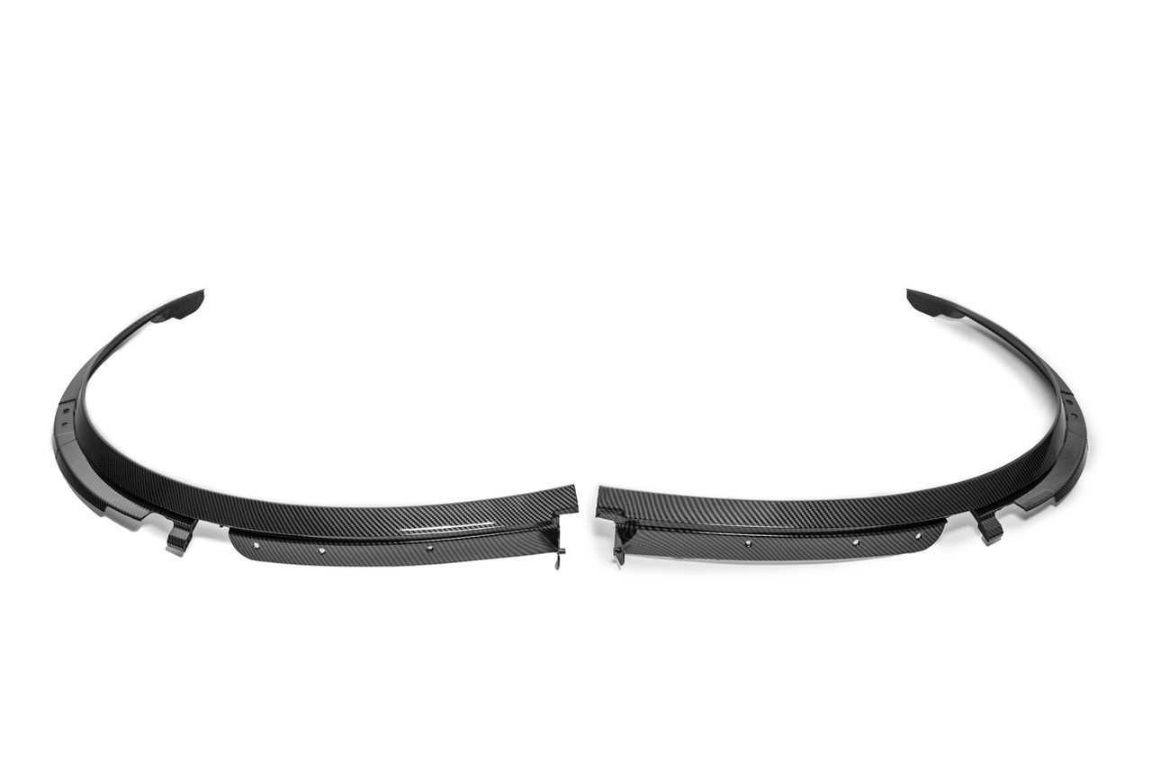 EOS Z07 Style Front Fender Flares, Hydro-Dipped Carbon