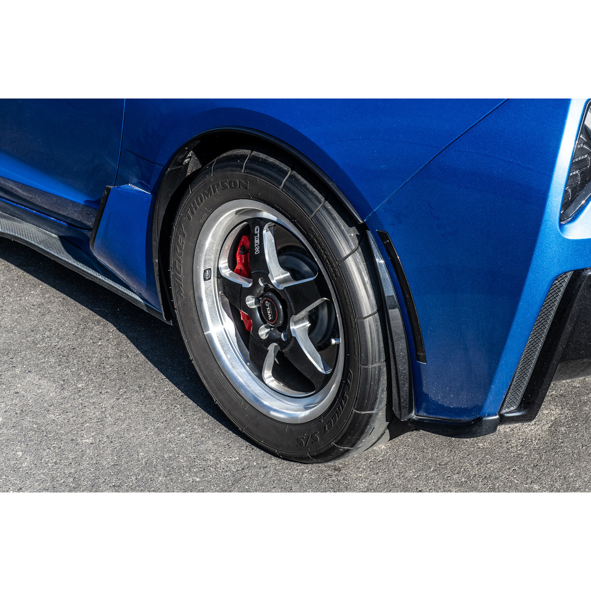 EOS Rear Quarter Extension Mud Flap, Matte Black