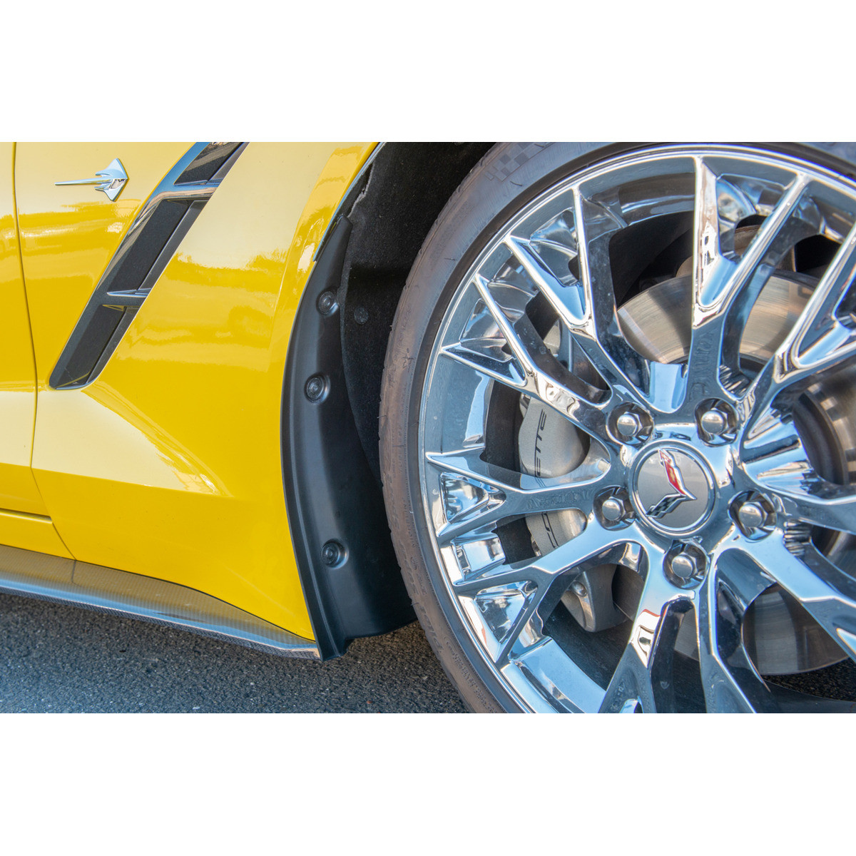 EOS XL Extended Enhanced Texture Front Splash Guards, Un-Painted