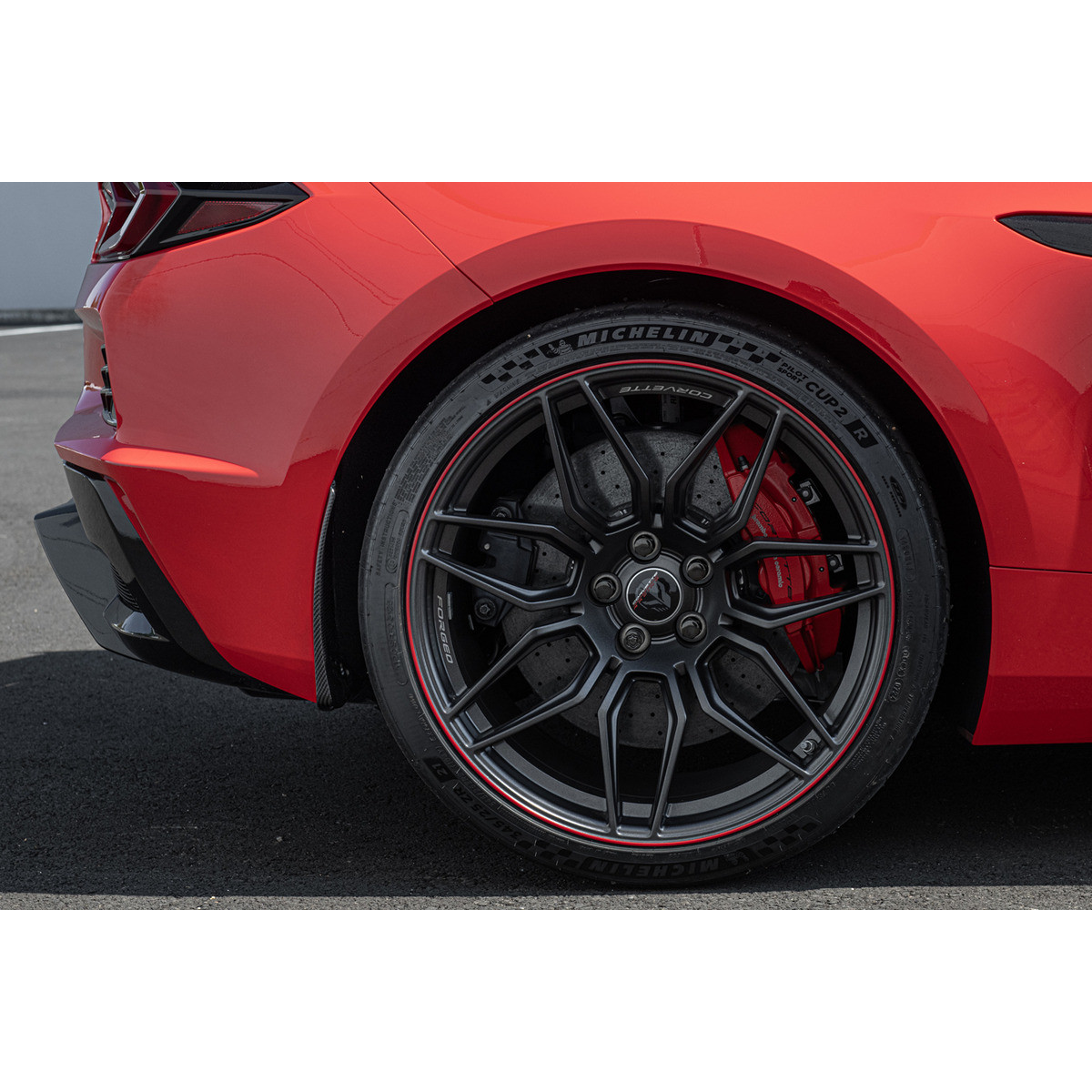 EOS XL Extended Rear Splash Guards, Hydro-Dipped Carbon Fiber