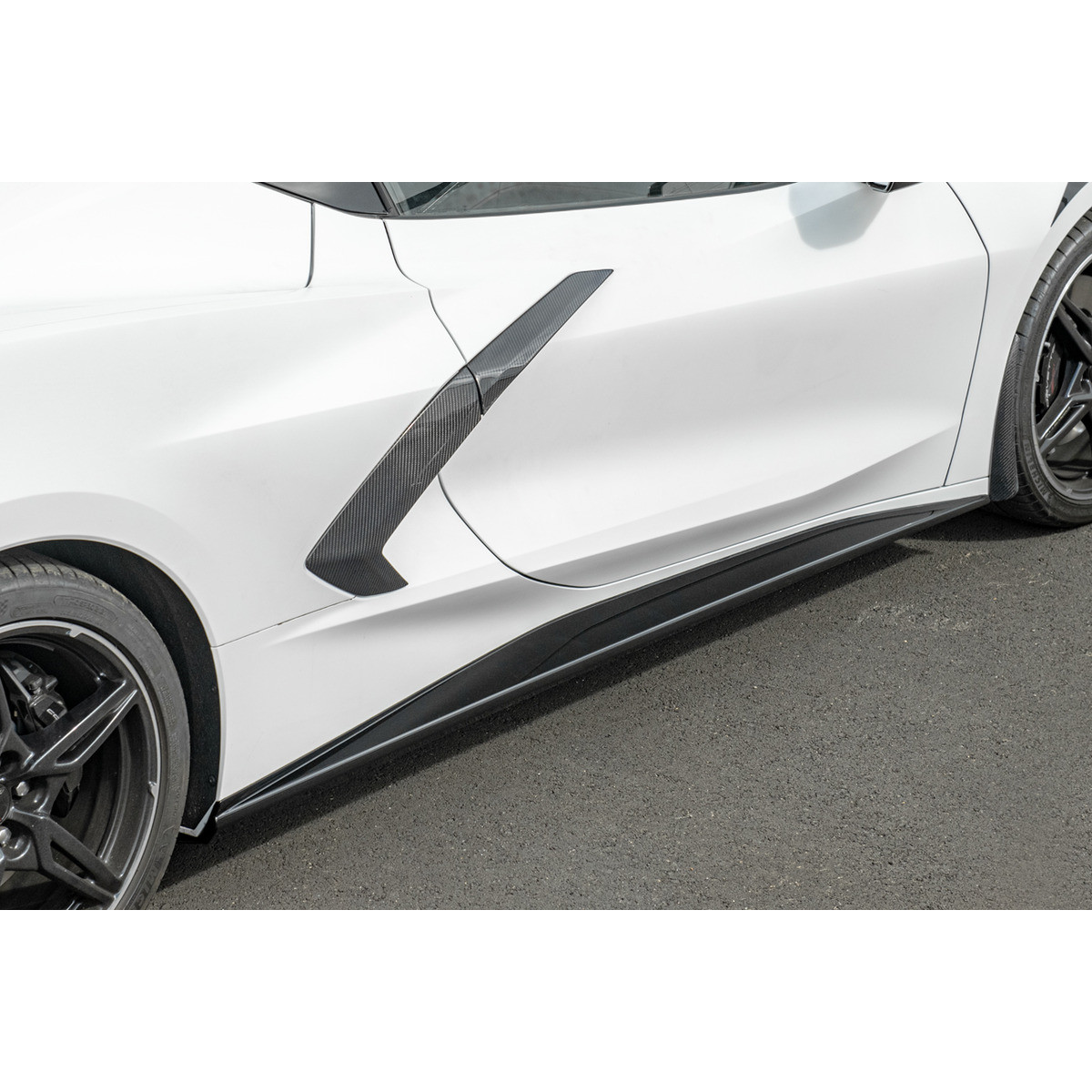 EOS Side Skirts, Carbon Flash Metallic