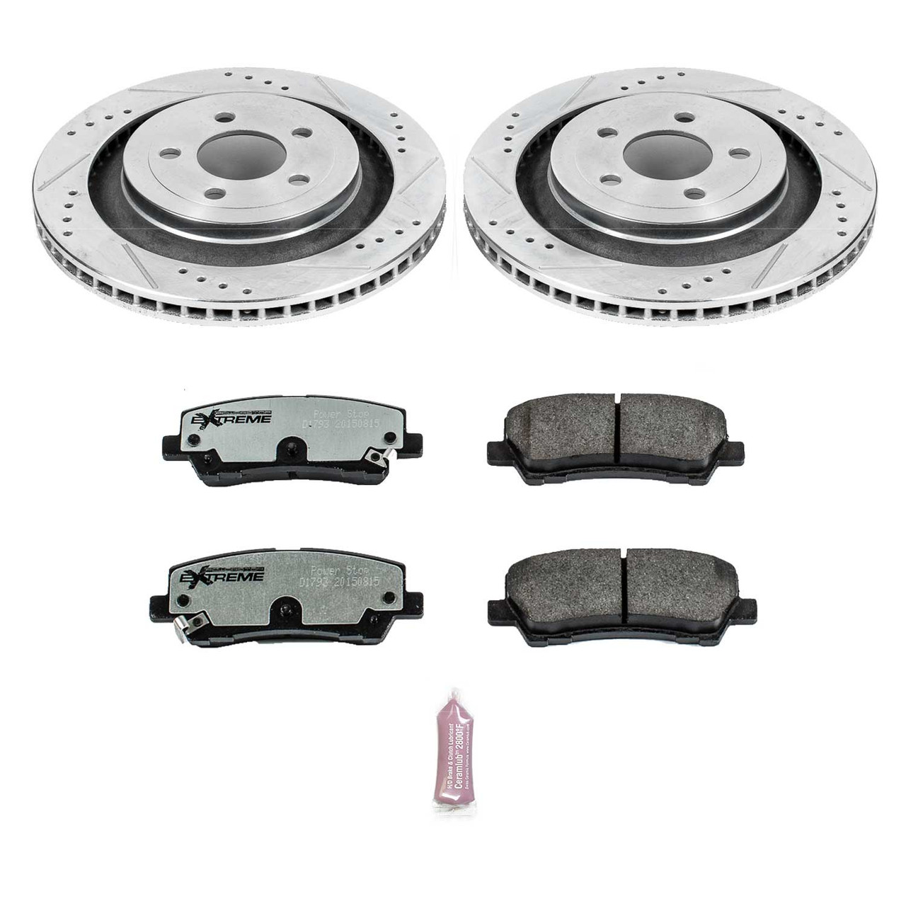 PowerStop Z26 Street Warrior Rear Brake Kit