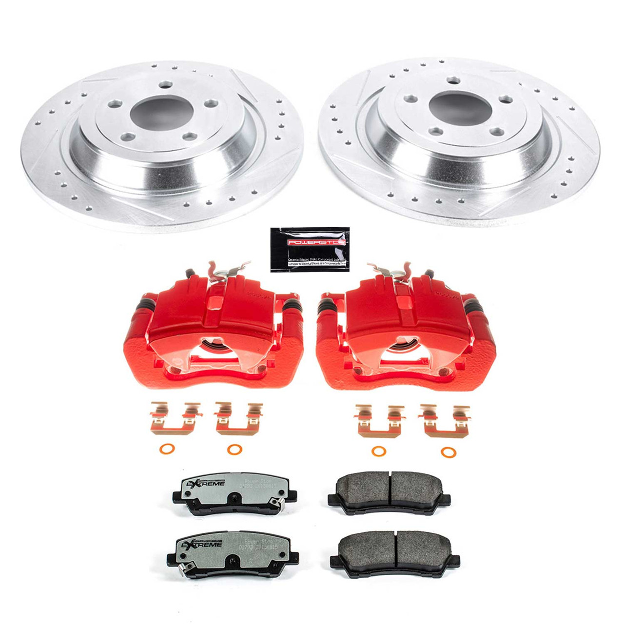 disc rotor 07-15 BMW X5 REAR 【合板】 Z26 STREET WARRIOR BRAKE KIT