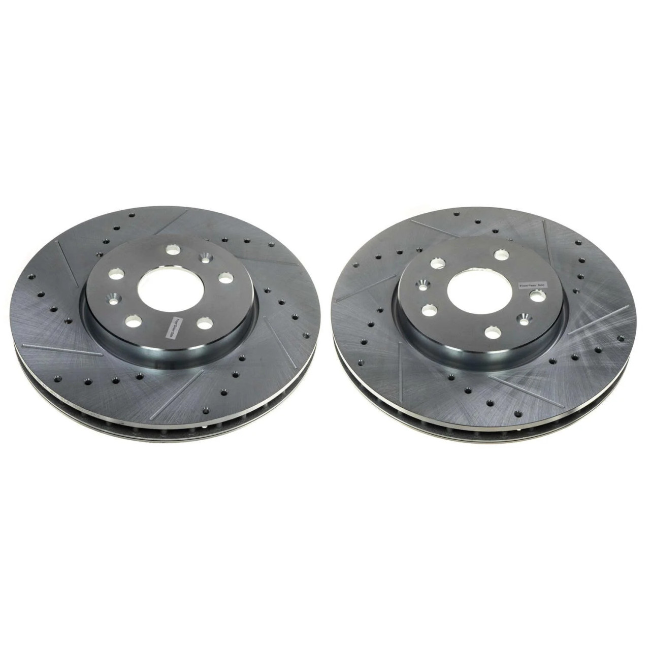 Front Brake Discs Power Stop AR83078XPR Evolution Drilled