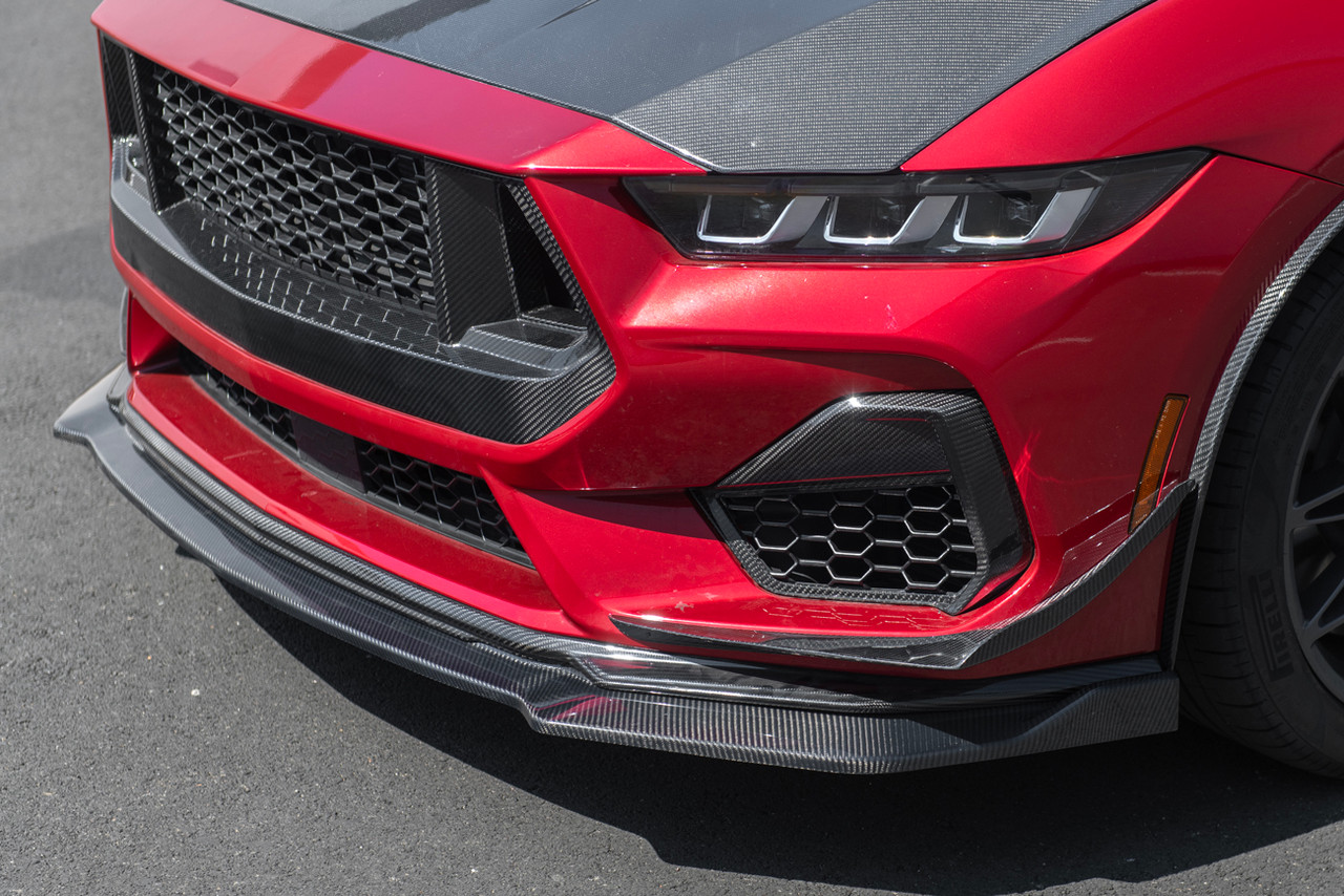 EOS Front Lower Lip Splitter Extension, Carbon Fiber