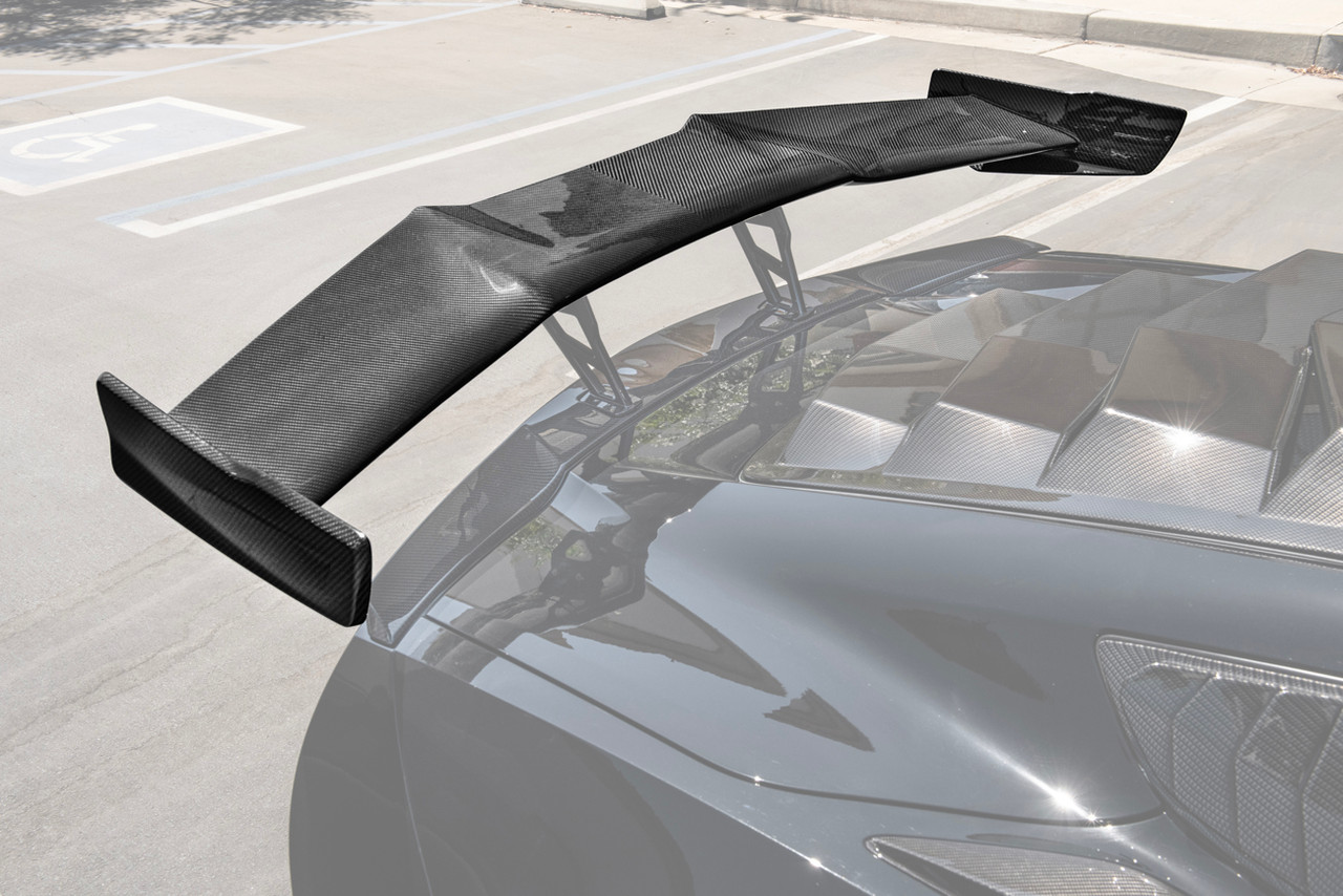 EOS Upper Rear Wing Spoiler, Carbon Fiber