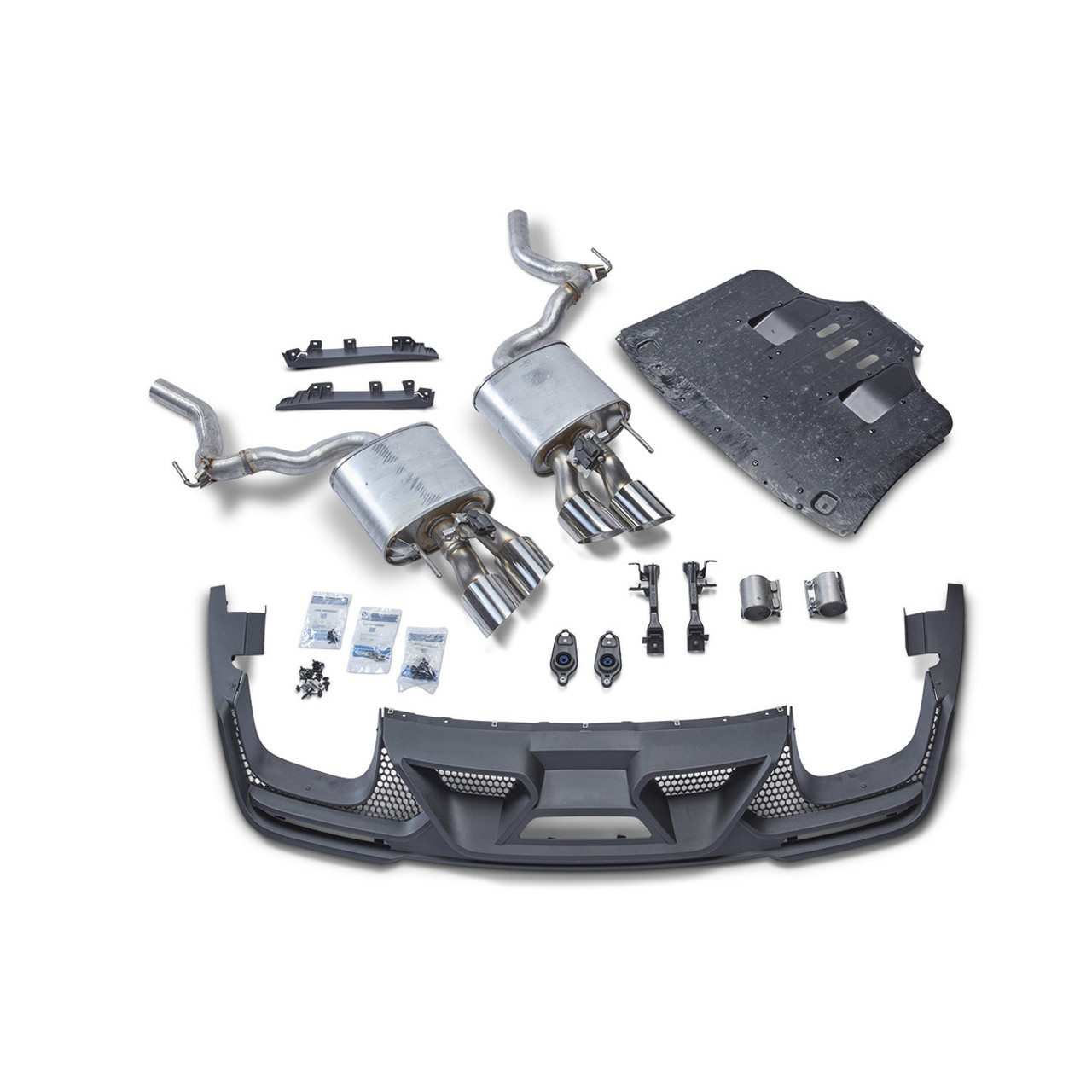 Ford Performance Mach 1 Style Axle-Back Exhaust Upgrade Kit