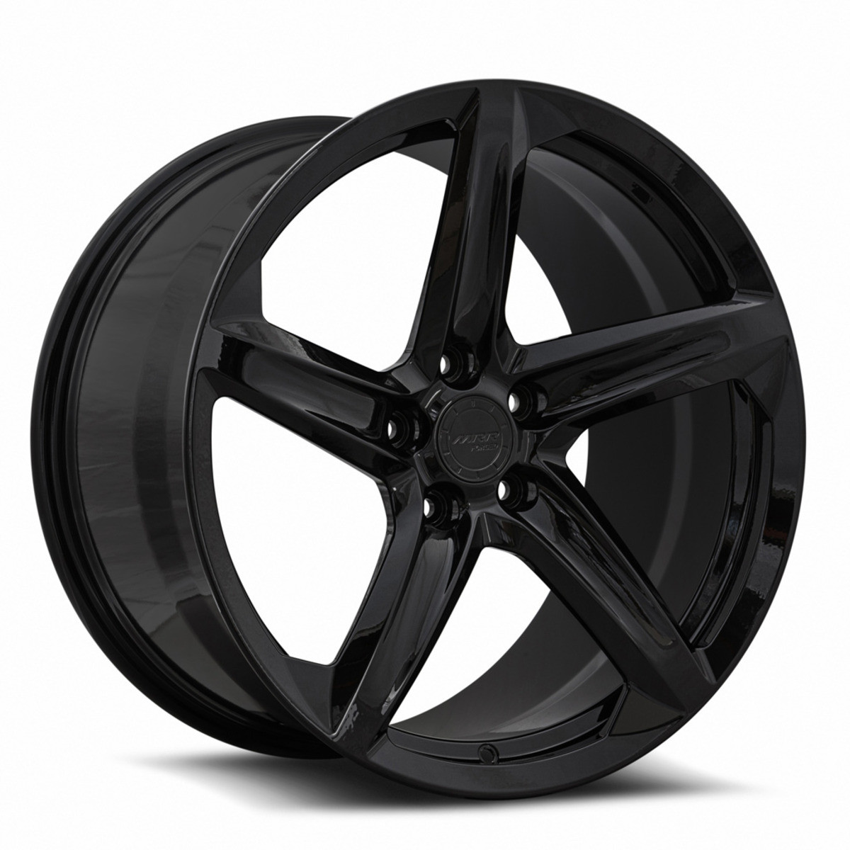 MRR F23 Forged Rear Left Side Wheel, Gloss Black, 21x12