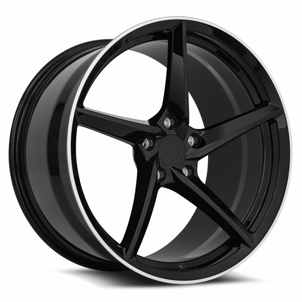 MRR F25 Forged Front Left Side Wheel, Gloss Black, 19x8.5