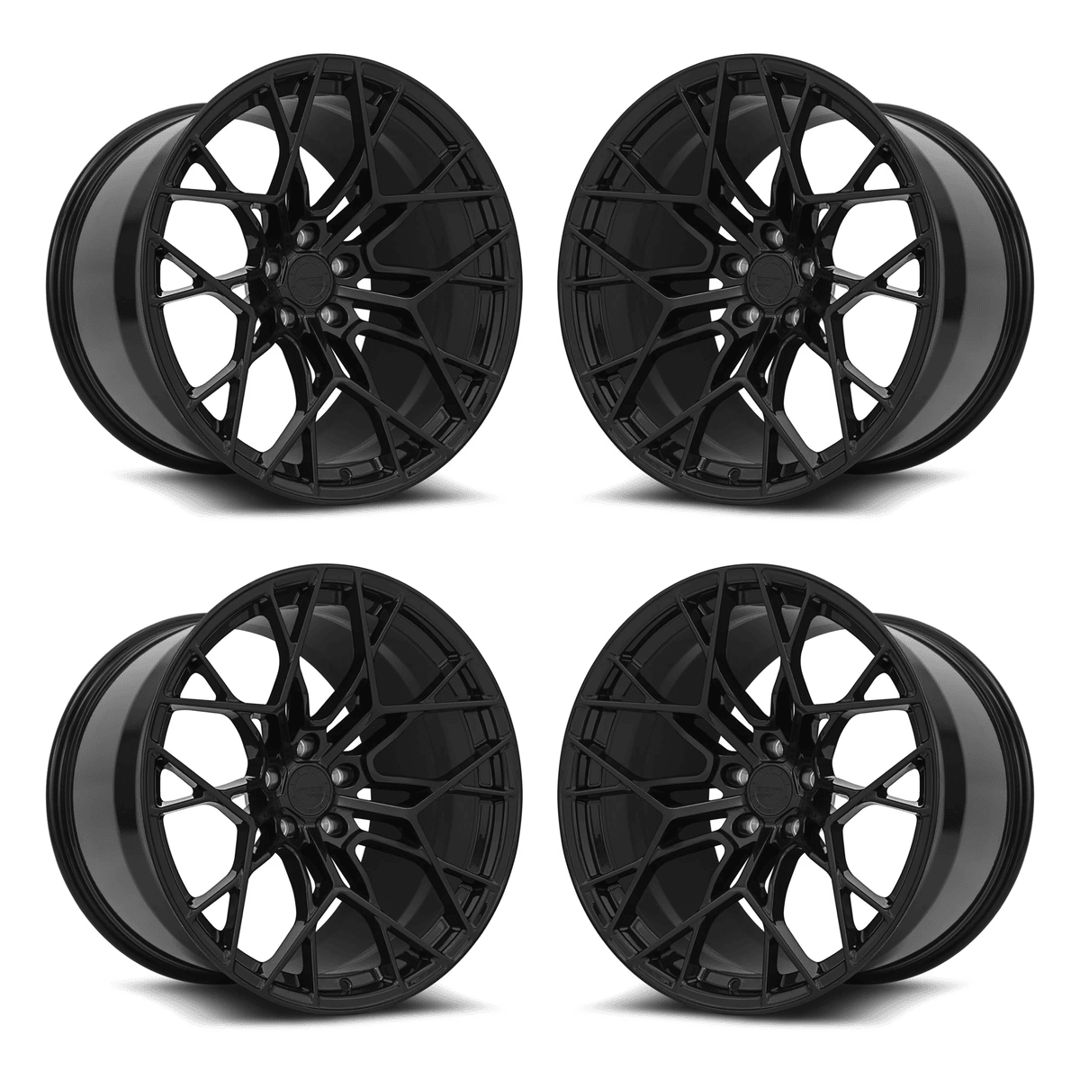 MRR F26 Forged Wheel Set, Gloss Black, 19x8.5 & 20x11