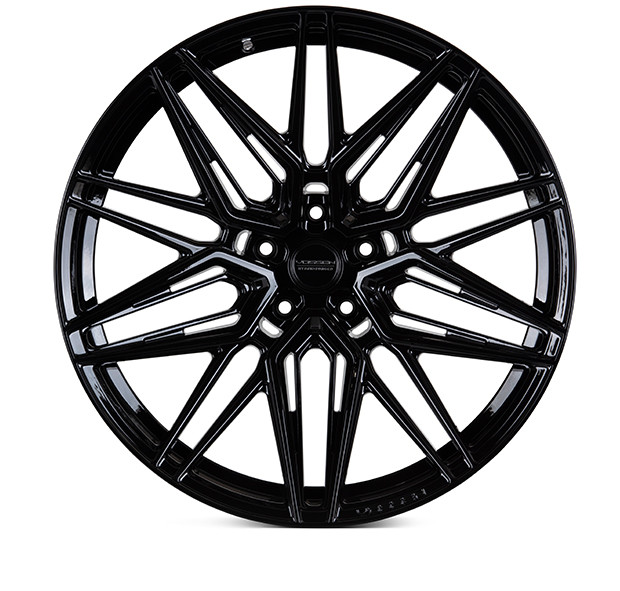 Vossen HF-7 Hybrid Forged Wheel Set, Gloss Black, 20x9.5 +25/20