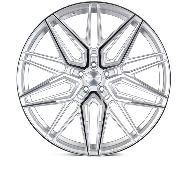 Vossen HF-7 Hybrid Forged Wheel Set, Silver Polished, 20x9 +35