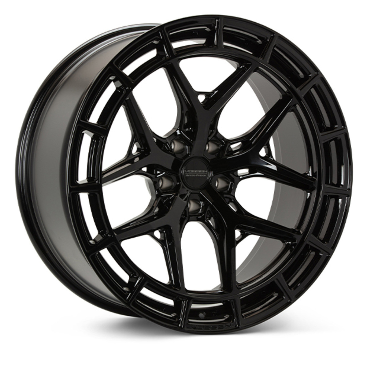 Vossen HFX-1 Hybrid Forged Wheel Set, Gloss Black, 20x9 +35/21x12 +52