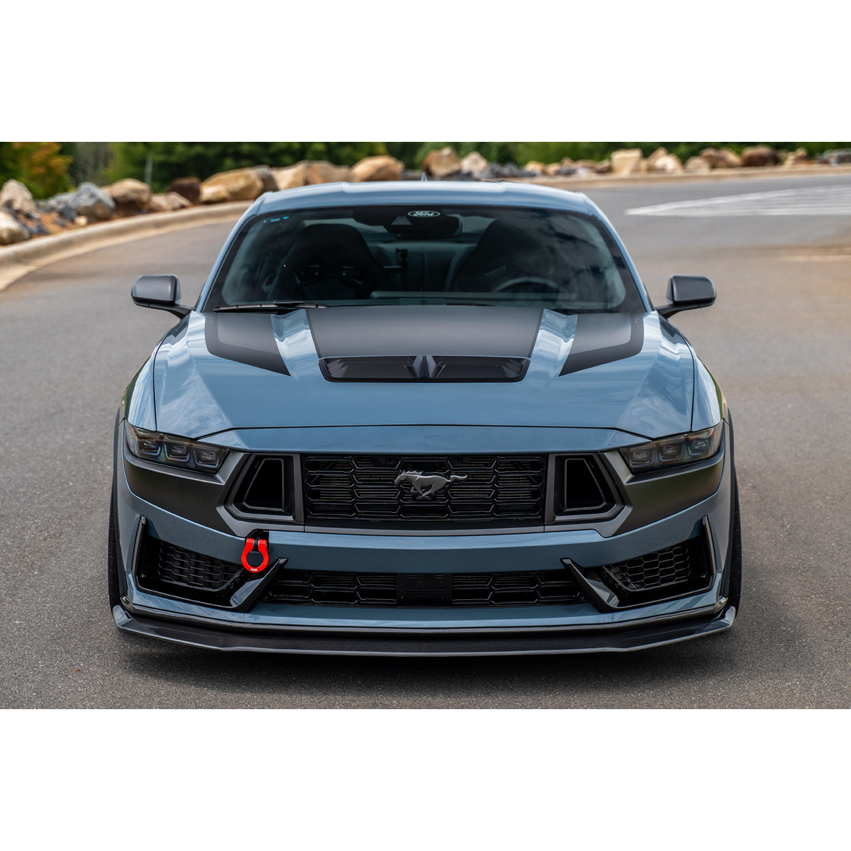 Fits 24-26 Ford Mustang 7th Gen S650 Dark Horse Matte Black Trunk Spoiler ABS Fits 24-26 Ford Mustang 7th Gen S650 Dark Horse Matte Black Trunk Spoiler ABS