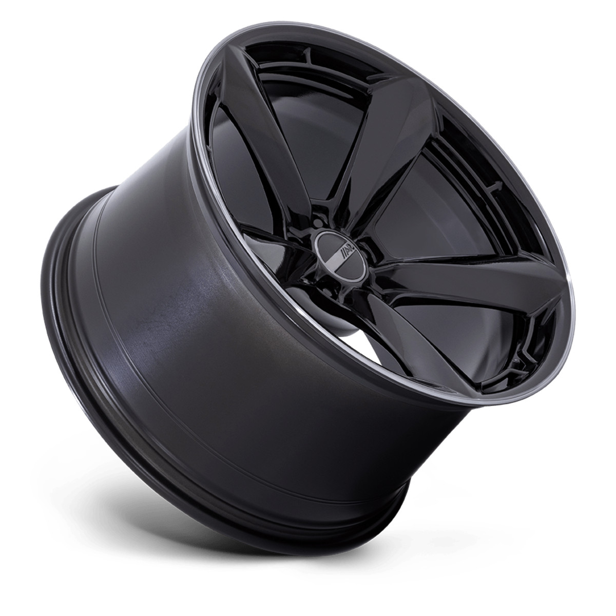 American Racing TTF Front Wheel, Gloss Black w/DDT Lip, 20x9.5