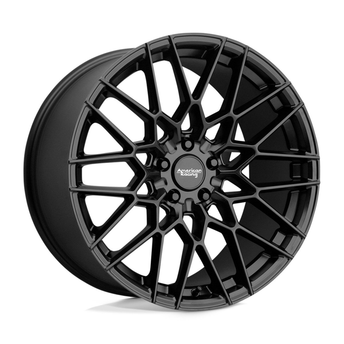 American Racing Barrage Rear Wheel, Satin Black, 19x10