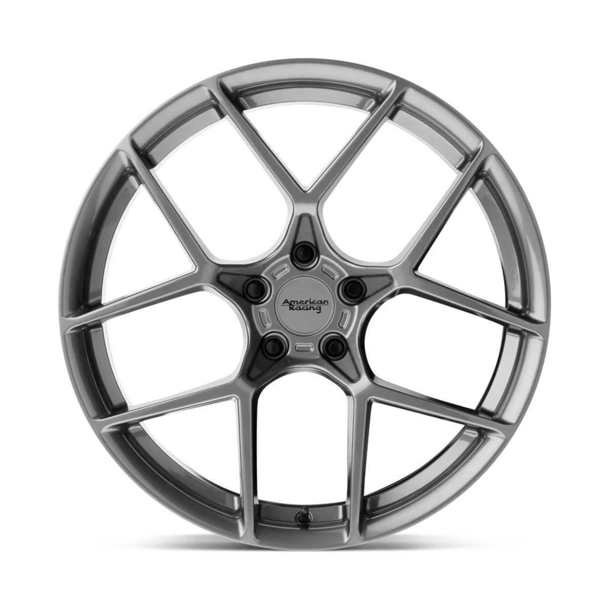 American Racing Crossfire Wheel Set, Graphite, 20x9/20x10.5