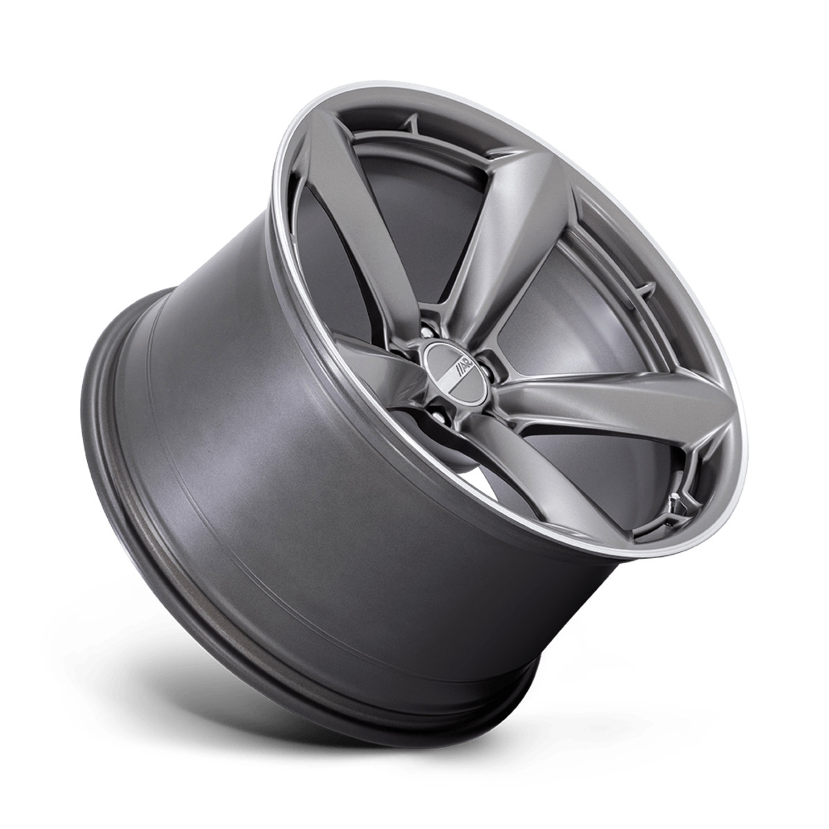 American Racing TTF Wheel Set, Matte Anthracite w/Machined Lip