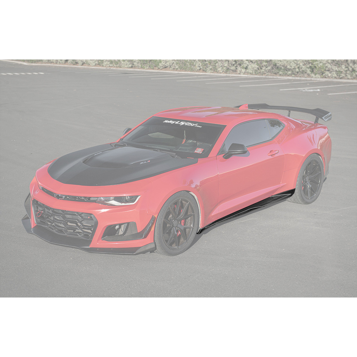 EOS ZL1 Style Side Skirts, Carbon Fiber