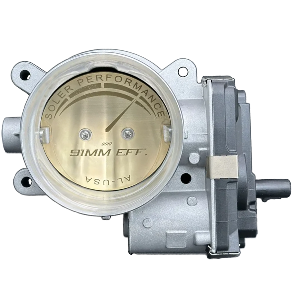 ST プードル Soler Performance Ported Throttle Body, 87mm (91mm Eff.)