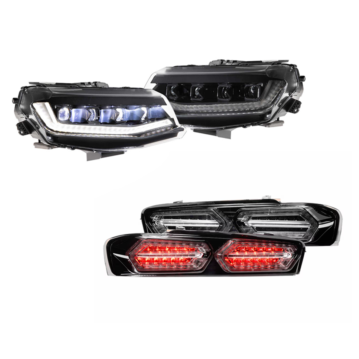 Morimoto XB LED Headlights & XB LED Taillights, 19 Style, Smoked
