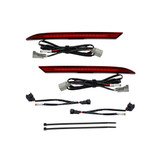 Form Lighting LED Rear Reflectors, Red :: 2018-2023 Ford Mustang