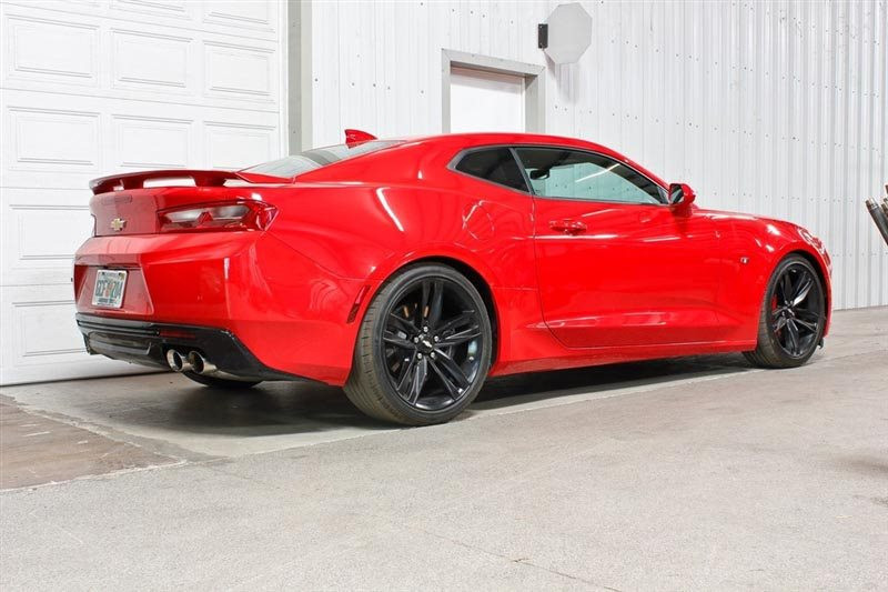 BMR Suspension Lowering Springs, Performance Version, Red 20162023 Camaro SS & ZL1