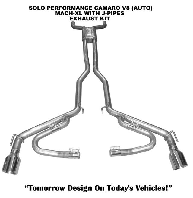 SoloPerformance MachXL CatBack Exhaust w/JPipes