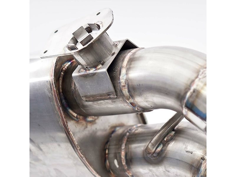 Stainless Works Redline 3" CatBack Exhaust, Quad Polished Tips