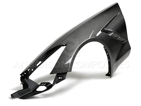 Anderson Composites Carbon Fiber Fenders, Pair :: 2014-2019 C7 Corvette Stingray