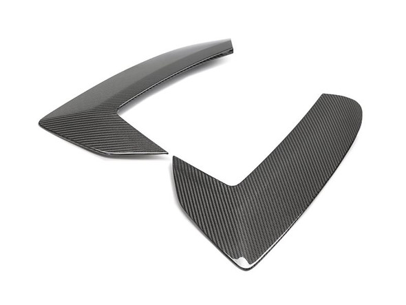 Anderson Composites Carbon Fiber Rear Side Scoop Trim, Pair :: 2020, 2021, 2022, 2023 C8 Corvette