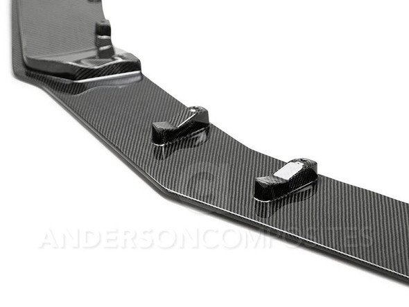 Anderson Composites Type-SS Splitter, Carbon Fiber :: 2016, 2017, 2018, 2019, 2020, 2021, 2022, 2023 Camaro SS