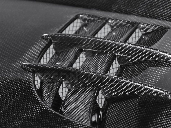 Anderson Composites Type-TTII Hood, Carbon Fiber :: 2010, 2011, 2012, 2013, 2014, 2015 Camaro