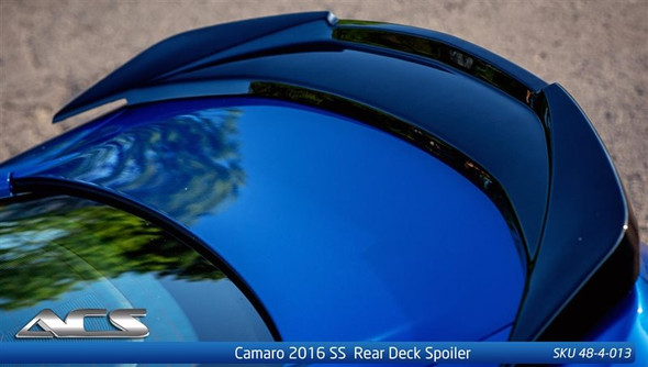 ACS Rear Deck Spoiler, Unpainted :: 2016-2023 Camaro SS & 2017-2023 Camaro ZL1