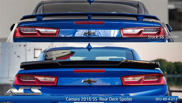 ACS Rear Deck Spoiler, Unpainted :: 2016-2023 Camaro SS & 2017-2023 Camaro ZL1