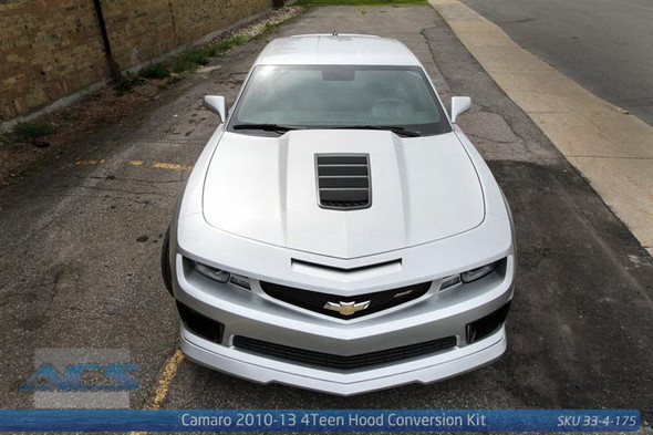 ACS "4Teen" Hood Insert :: 2010, 2011, 2012, 2013, 2014, 2015 Camaro V6, SS