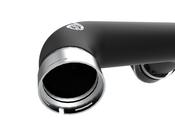 aFe Power BladeRunner 2.5" - 3" Aluminum Hot and Cold Charge Pipe Kit, Black :: 2019-2021 Silverado 1500 2.7L