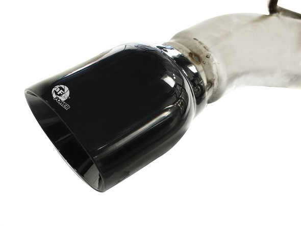 AFE Mach Force XP 2.5" Exhaust, Black Tips :: 2010-2015 Camaro LS/LT V6
