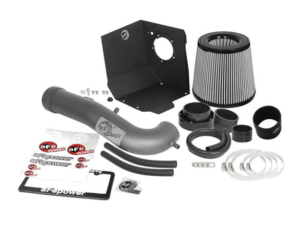 aFe Magnum Force Stage 2 Cold Air intake System, Gray w/Pro 5r Filter :: 2014-2018 Silverado 1500 5.3L, 6.2L