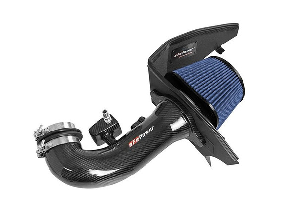 afe Power Track Series Cold Air Intake System w/ Pro 5R Filter, Carbon Fiber :: 2016-2022 Camaro SS