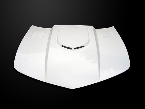 AmeriHood Type-TR Functional Heat Extractor Ram Air Hood, Fiberglass :: 2010-2013 Camaro Non-ZL1