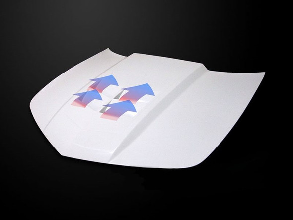 AmeriHood Type-ZL1 Style Functional Heat Extractor Hood, Fiberglass :: 2010-2013 Camaro Non-ZL1