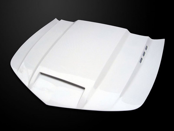 AmeriHood Type-SMS Functional Heat Extractor Ram Air Hood, Fiberglass :: 2014-2015 Camaro SS