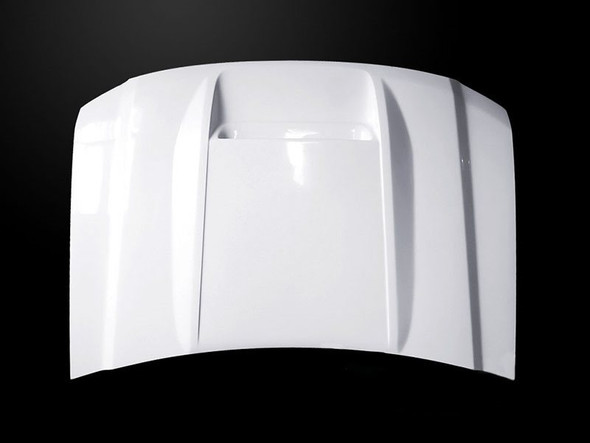 AmeriHood Type-RS Functional Ram Air Hood, Fiberglass :: 2014-2018 GMC Sierra 1500