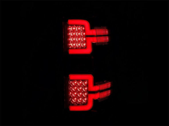 ANZO Sequential LED Taillights, Chrome Housing, Smoked Lens :: 2014-2018 Silverado 1500