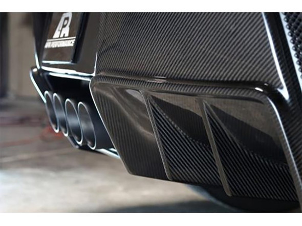 APR Rear Diffuser W/O Undertray Version 2, Carbon Fiber :: 2014-2019 C7 Corvette Stingray, Z06