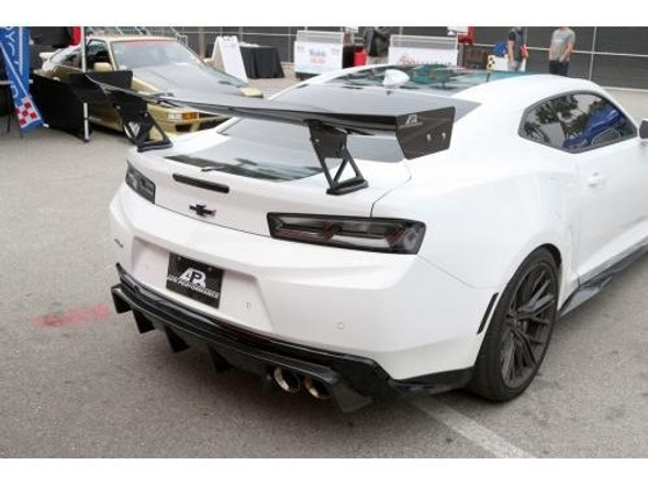 APR Carbon Fiber 67" Adjustable Wing, GTC-300 :: 2016-2021 Camaro Coupe